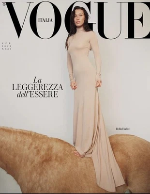 VOGUE Magazine Italia April 2024 BELLA HADID by Zoe Ghertner BRAND NEW - Image 1 of 2