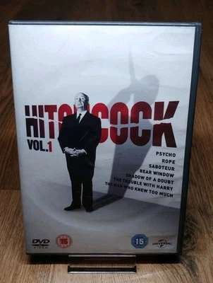 Hitchcock Vol.1 DVD Box Set (2013) Films Movies Horror Action Thriller Region 2 - Image 1 of 4