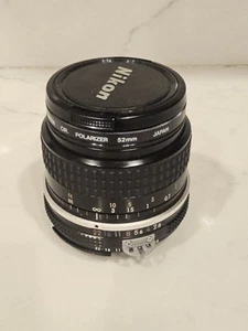 Nikon Nikkor 24mm f/2.8 Wide Angle MF Lens From JAPAN With Tiffen Filter - Picture 1 of 8