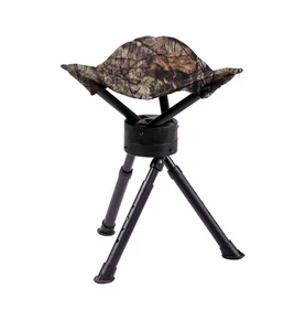 Portable Folding Design Hunting Lightweight Tripod Swivel Stool, Mossy Oak Br... - Picture 1 of 1