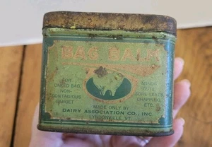 Bolso de Colección Bálsamo Verde Ungüento Lata Lácteos Asociación Americana PRIM Granja Decoración - Imagen 1 de 7