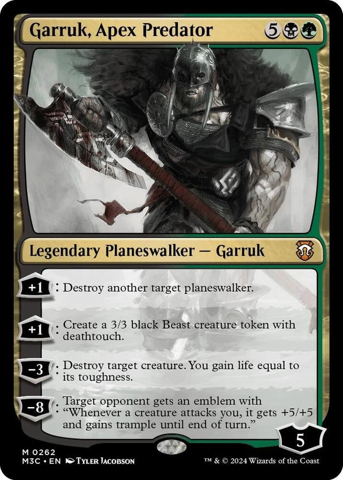 Garruk Apex Predator 262 MTG Commander M3C Mythic NP - Image 1 of 1