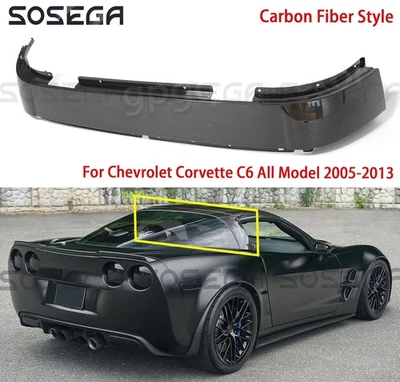 Cubierta halo pilar B techo fibra de carbono de fábrica para Chevrolet Corvette C6 05-13 GM Foto 1 de 4