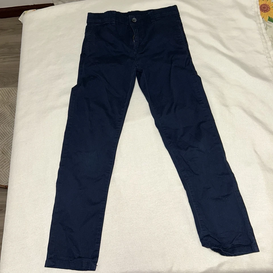 Pantalones de vestir Mayoral azul marino talla 7 para niños Foto 1 de 4