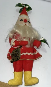 Vintage Weihnachtsmann Puppe Weihnachtsfigur Japan Filz 12" eine Figur von Caverts (S2) - Bild 1 von 5