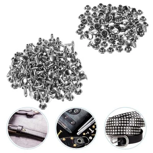 100 Sets Unghie A Doppia Faccia Opera Accessori Fai -da -te Rivetti in - Foto 1 di 12