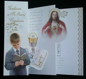 Invitaciones de Primera Comunion (Spanische Erstkommunioneinladungen) Nino - Bild 1 von 11