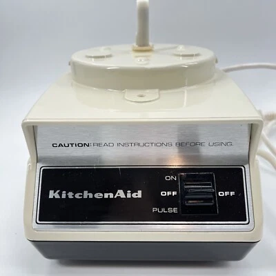 Procesador de alimentos Kitchenaid KFP400 Hobart de colección solo motor *probado funcionando Foto 1 de 4