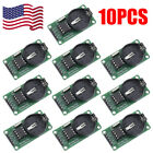 10Pcs Rtc Ds1302 Real Time Clock Module Fits For Arduino Avr Arm Pic Smd Ds1307#