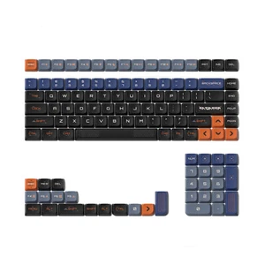 Nuphy Tastenkappen PBT 117 Keycaps Englisch, Space Engineer nSA Dye-sub, Dark - Bild 1 von 8