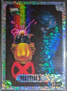 2016 Marvel Masterpieces Holofoil Speckle HF14 Professor X #41/99 - Picture 1 of 2