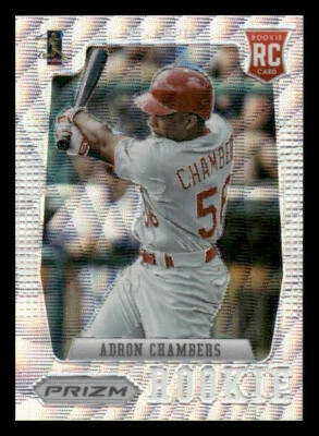 2012 Panini Prizm #175 Adron Chambers RC Rookie Wave St. Louis Cardinals - Image 1 of 2