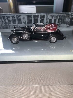 Minichamps 1/43 Scale Diecast 436 012030 - 1938 Horch 853A - Black Mint - Image 1 of 4