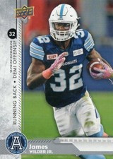 2018 UPPERDECK  CFL BASE SINGLES  #1--200   ***YOU PICK***