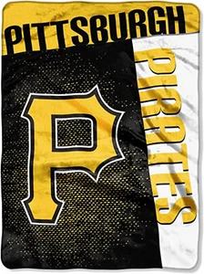 Pittsburgh Pirates MLB 60" x 80" Plüsch Überwurf Decke, weich & warm - Bild 1 von 1