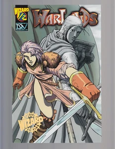 Warlands #1/2 (Gold Foil Seal Variant, Wizard Magazine Mailaway w/ COA) NM 2000 - Bild 1 von 3