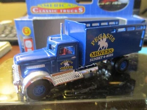 HO Scale IMEX American Classic Trucks, Pegasus Movers. Diecast 1/87. #870032 - Picture 1 of 3