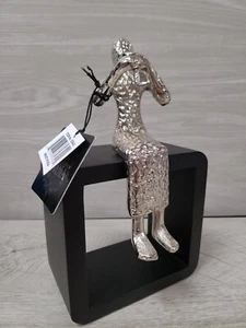 Sagebrook Home zeitgenössischer Metallflötist mit Silber-Finish 16294-03 - Bild 1 von 8