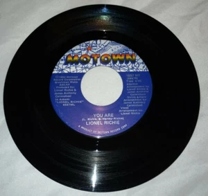 Lionel Richie - You Are / You Mean More To Me 45 RPM 7"Motown 1657 US NM 1982 - Picture 1 of 4