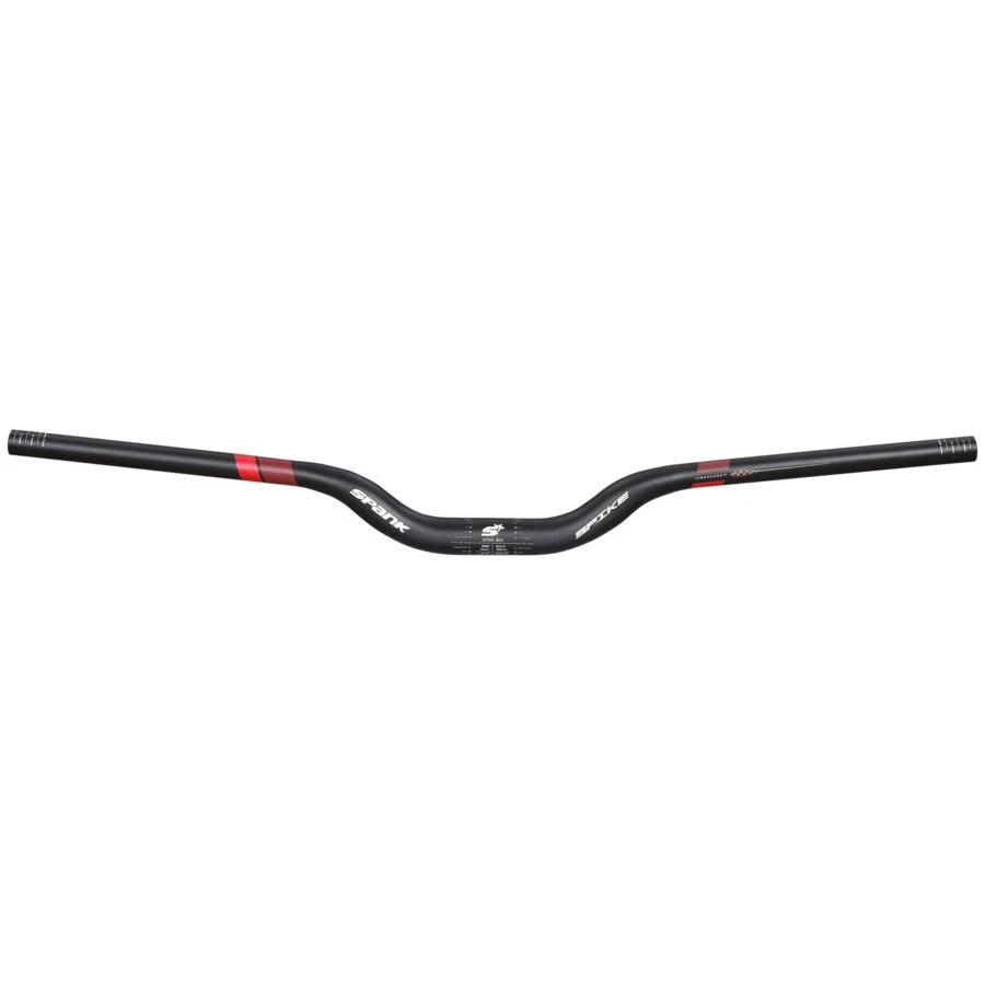 Guidão Spike 800 Vibrocore XGT 31,8mm x 800mm elevação 50mm preto/vermelho SPBAR003879 - Imagem 1 de 1