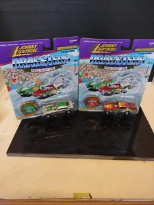 Vintage Johnny Lightning Dragsters 2 Holiday '96  Funny Car 1:64 Die-Cast. New - Picture 1 of 12