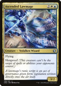 1x Ascended Lawmage *FOIL* - NM Conspiracy: Take the Crown - SPARROW MAGIC mtg - Picture 1 of 1