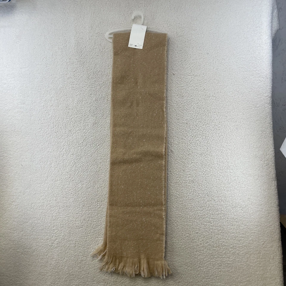 Blanket Scarf Reversible a Day Women's Camel / Ivory C1