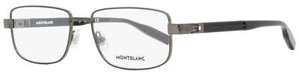 Gafas rectangulares Montblanc MB0034O 001 rutenio oscuro/negro 56 mm 0034 - Imagen 1 de 2