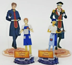 Detective Conan Subaru Toru Shuichi Acrylic Stand set lot 2018 Conan Cafe Rare - Picture 1 of 4