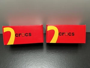 2024 McDonald’s X Crocs Happy Meal Mini Crocs #4 Llavero Lote de 2 - Imagen 1 de 3