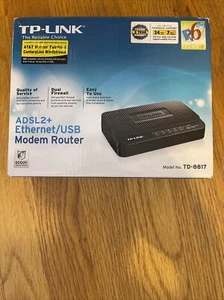 TP-Link TD-8817 24 Mbps 1-Port 10/100 Wireless G Router - Picture 1 of 3