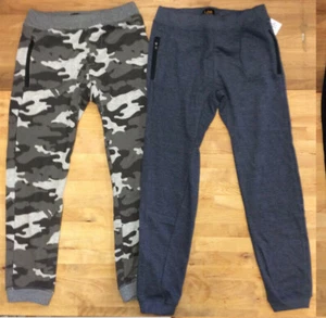 Lee Boys 2-Pack Fleece Relaxed Fit Jogger, Camouflage/Blue[ M (10/12)] - Picture 1 of 1