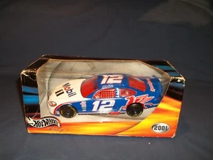 1:24 diecast Hot Wheels 2001 NASCAR Mobil (#12) - Picture 1 of 2