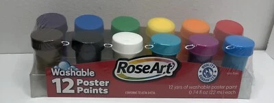 Tintas para pôster laváveis RoseA12 - Imagem 1 de 4