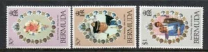BERMUDA MNH 1981 SG436-438 ROYAL WEDDING - Picture 1 of 1