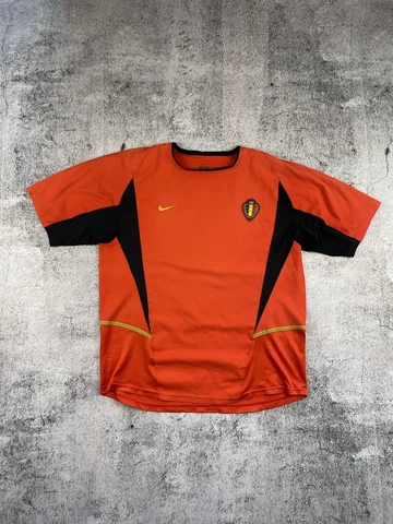 Vintage Nike Belgium 2002 Away Football Shirt Soccer Jersey Men's Size XL Cover