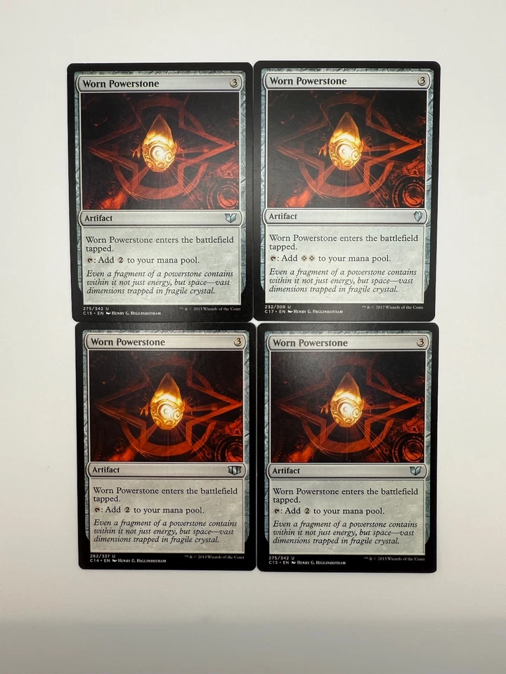 4x Magic: The Gathering Artifact Worn Powerstone  Uncommon Regular - Image 1 of 1