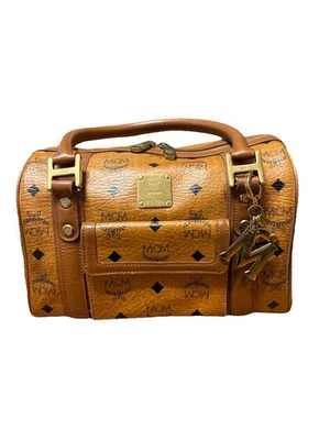 Bolso Boston vintage MCM Visetos con monograma D5286 Foto 1 de 4