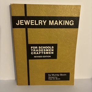 Jewelry Making Book For Schools Tradesmen Craftsmen 1967 by Murray Bovin - Picture 1 of 7