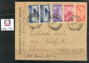 PHR_379.REPUBLIC. Nice cover w.1947 CINQUANT. INVENZIONE RADIO  air & more - Picture 1 of 1