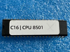 CPU 8501R1 Pour Commodore C16, C116/Plus 4, Testé, Fonctionne #29 84 - Afbeelding 1 van 2