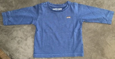 Langarmshirt / Lingsleeve von Next - Größe 62/68 - Blau - Bild 1 von 4