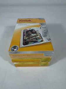 Lot Of 3 KODAK Premium Photo Paper, Instant Dry, High Gloss 4x6, 100 ct - Picture 1 of 4