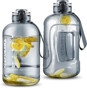 Wasserflasche Trinkflasche groß Sportflasche 3 Liter Fitness XXL Gym BPA frei - Bild 1 von 9