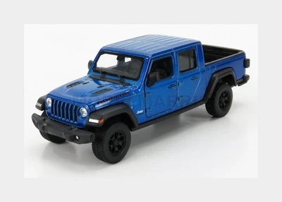 WELLY WE24103B JEEP - RUBICON PICK-UP 2019 - BLUE - 1/27 - Immagine 1 di 2