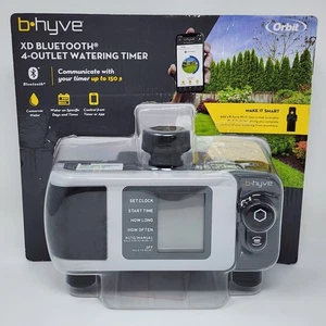 Orbit B-Hyve XD Bluetooth 4 salidas manguera grifo temporizador riego rociador temporizador, D - Imagen 1 de 12