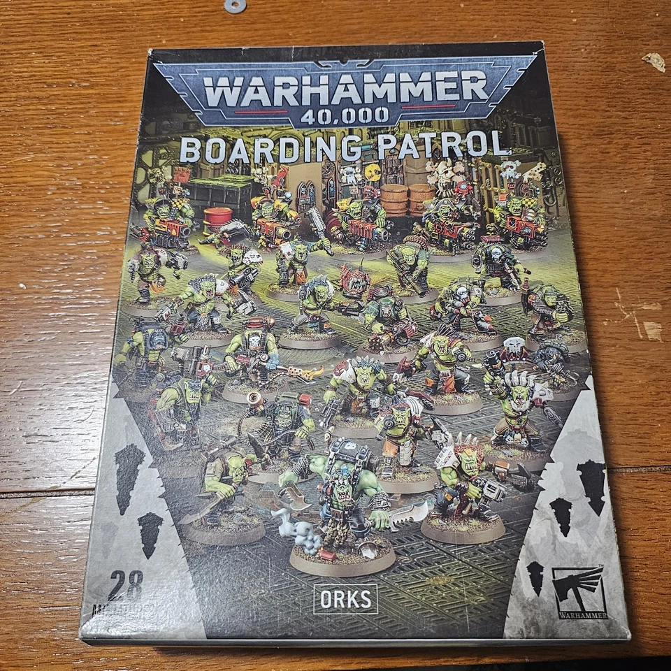 Games Workshop Warhammer 40K: Orks - Patrulla de embarque fuera de stock Foto 1 de 1