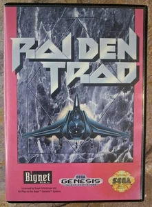 Funda Raiden Trad (Bignet Cover) - Sega Genesis **EXCELENTE, VER DESCRIPCIÓN** - Imagen 1 de 8