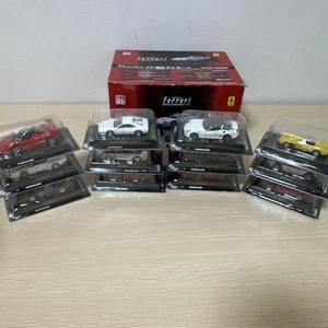 Kyosho escala 1/64 Ferrari miniatura coche caja conjunto de 12 coches raros - Imagen 1 de 14