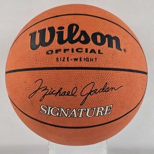 Wilson Michael Jordan Signature Basketball 1991 Vtg Mail In Official Size Weight - Picture 1 of 12